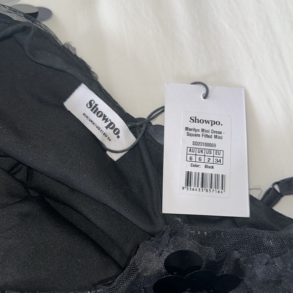 SHOWPO MARILYN MINI DRESS - CIRCLE SEQUIN DRESS - Picture 4 of 4